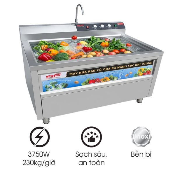 Bàn sơ chế và giữ ấm nguyên liệu 11 khay BGA-NL