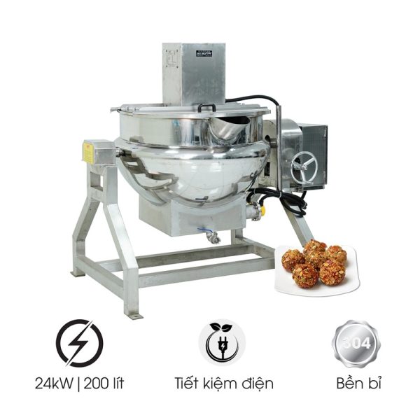 Máy xay giò chả 3 lớp 10kg/mẻ